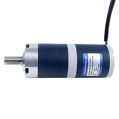 24V 200W 42RPM Bezszczotkowy Silnik DC z Przekładnią 33,00Nm(4673,18oz.in) 144,5:1 Przekładnia Planetarna - M82B200-24P-30S/G82-71.5S1 | StepperOnline