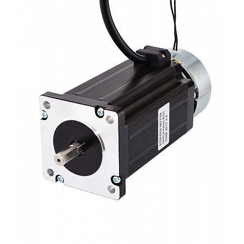 Nema 24 Stepper 4,0 Nm (566 oz.in) z momentem tarcia hamulca 2,0 Nm (283 oz.in) Nema 24 Stepper 4,0 Nm (566 oz.in) z momentem tarcia hamulca 2,0 Nm (283 oz.in)