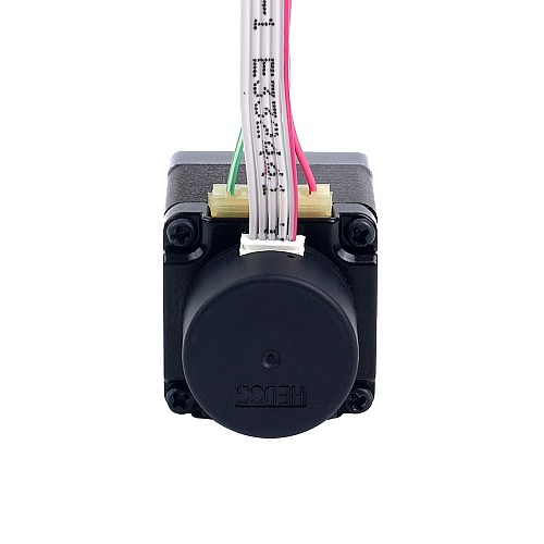 Nema 11 Zewnętrzny liniowy silnik krokowy Acme 1,0A 32,2mm stos z optycznym enkoderem obrotowym 300PPR - 11E13S1004HD5-180RS-E22-300 | StepperOnline