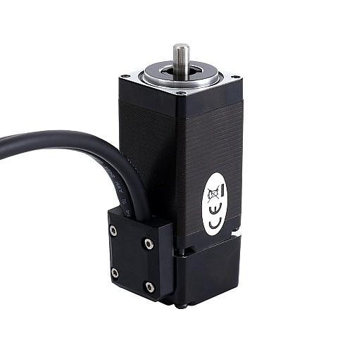 Krótki wał Nema 11 Silnik krokowy z zamkniętą pętlą 0,14Nm(19,83oz.in) Enkoder 1000PPR(4000CPR) Krótki wał Nema 11 Silnik krokowy z zamkniętą pętlą 0,14Nm(19,83oz.in) Enkoder 1000PPR(4000CPR)