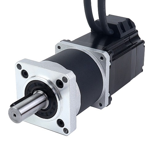 Silnikz zamkniętą pętlą Nema 23 L=78mm Przełożenie 50:1 Przekładnia planetarna o wysokiej precyzji - 23HS22-HG50-E1000 | StepperOnline