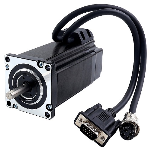 Seria S Standard Nema 24 silnik krokowy z zamkniętą pętlą 4,0Nm(566,45oz.in) enkoder 1000PPR(4000CPR) - 24HS40A-5004D-E1000 | StepperOnline
