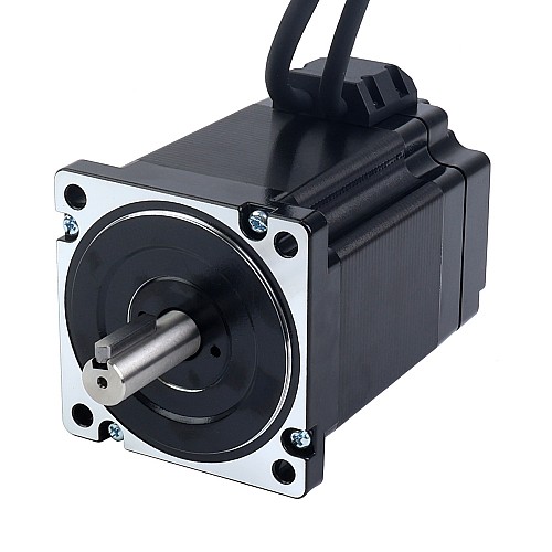 Seria S Silnik krokowy Nema 34 z zamkniętą pętlą 6,50Nm(920,48oz.in) Enkoder 1000PPR (4000CPR) - 34HS39-6004D-E1000 | StepperOnline