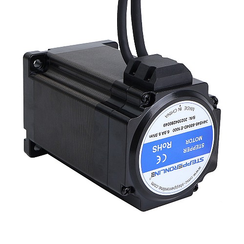 Silnik krokowy Nema 34 z zamkniętą pętlą serii S 9.0Nm(1274.5oz.in) Enkoder 1000PPR(4000CPR)