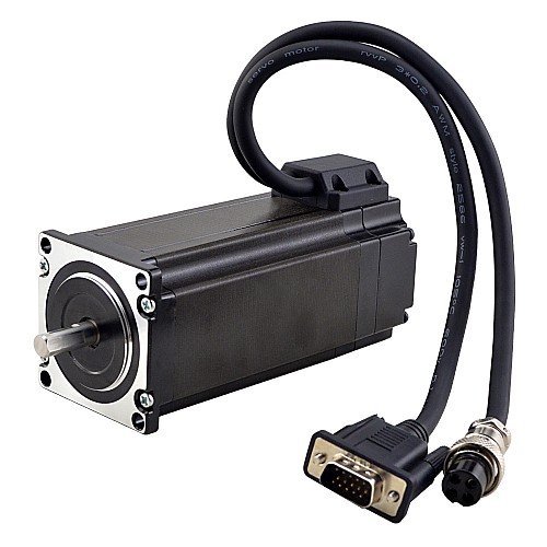 TS Series 3.0Nm(424.83oz.in) 1-osiowy zestaw krokowy z zamkniętą pętlą CNC Silnik Nema 23 i sterownik