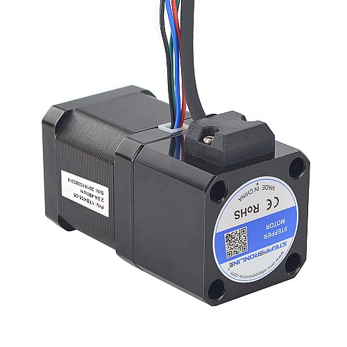 Silnik krokowy Nema 17 serii P 48Ncm(67.99oz.in) z hamulcem elektromagnetycznym