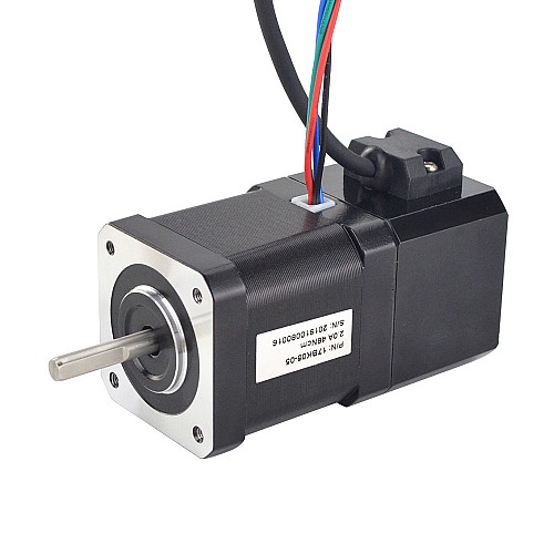 Silnik krokowy Nema 17 serii P 48Ncm(67.99oz.in) z hamulcem elektromagnetycznym