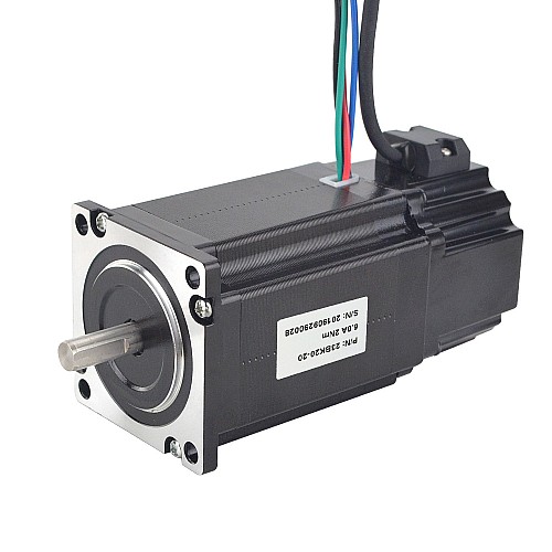 Silnik krokowy Nema 23 z serii P 2Nm(283.28oz.in) z hamulcem elektromagnetycznym