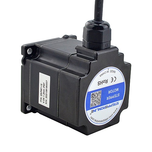 Seria P IP67 Wodoodporny silnik krokowy Nema 23 4.0A 1.2Nm(169.97oz.in)