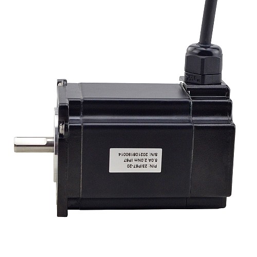 Seria P IP67 Wodoodporny silnik krokowy Nema 23 5,0A 1,8Nm(254,95oz.in)