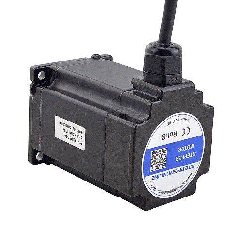 Seria P IP67 Wodoodporny silnik krokowy Nema 23 5,0A 1,8Nm(254,95oz.in)
