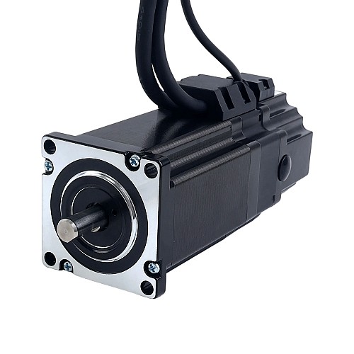 Silnik krokowy zamkniętej pętli Nema 24 Seria S 3,0Nm(424,92oz.in) z hamulcem elektromagnetycznym 2,8Nm(396,51oz.in) - 24HS34-5004D-E1000-B280 | StepperOnline