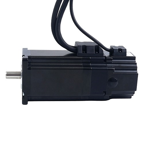 Silnik krokowy zamkniętej pętli Nema 24 Seria S 3,0Nm(424,92oz.in) z hamulcem elektromagnetycznym 2,8Nm(396,51oz.in) - 24HS34-5004D-E1000-B280 | StepperOnline