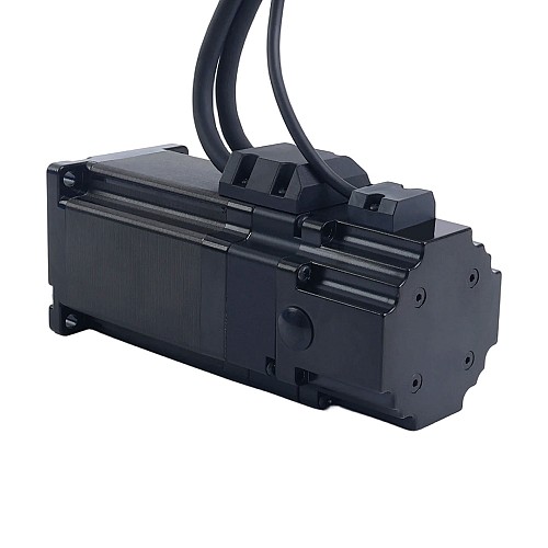 Silnik krokowy zamkniętej pętli Nema 24 Seria S 3,0Nm(424,92oz.in) z hamulcem elektromagnetycznym 2,8Nm(396,51oz.in) - 24HS34-5004D-E1000-B280 | StepperOnline