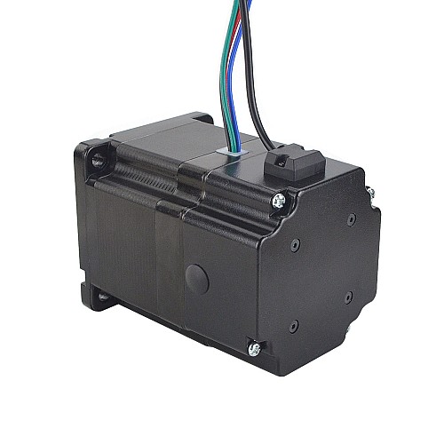 Silnik krokowy Nema 34 serii P 4,5Nm(637.38oz.in) z hamulcem elektromagnetycznym Silnik krokowy Nema 34 serii P 4,5Nm(637.38oz.in) z hamulcem elektromagnetycznym