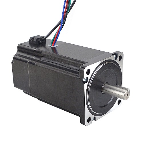 Silnik krokowy Nema 34 z serii P 8,5Nm(1203,94oz.in z hamulcem elektromagnetycznym Silnik krokowy Nema 34 z serii P 8,5Nm(1203,94oz.in z hamulcem elektromagnetycznym