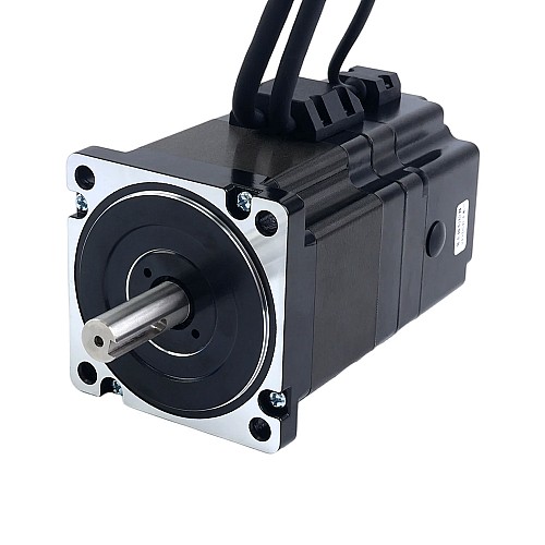 Silnik krokowy zamkniętej pętli Nema 34 Seria S 4,3Nm(608,93oz.in) z hamulcem elektromagnetycznym 7,0Nm(991,28oz.in) - 34HS30-6004D-E1000-B700 | StepperOnline