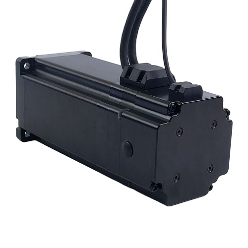 Silnik krokowy zamkniętej pętli Nema 34 Seria S 12Nm(1699,34oz.in) z hamulcem elektromagnetycznym 7,0Nm(991,28oz.in) - 34HS60-6004D-E1000-B700 | StepperOnline