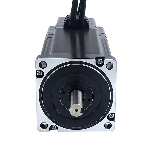 Silnik krokowy zamkniętej pętli Nema 34 Seria S 12Nm(1699,34oz.in) z hamulcem elektromagnetycznym 7,0Nm(991,28oz.in) - 34HS60-6004D-E1000-B700 | StepperOnline