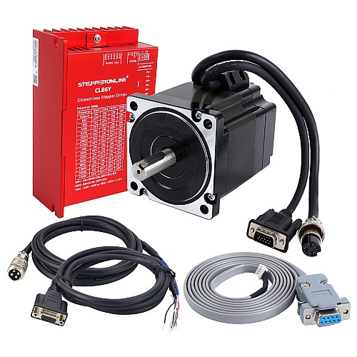YS Series 1 Oś Closed Loop Silnika Krokowego CNC Kit V2.0 4,30Nm(608,93oz.in) Silnik Nema 34 i Sterownik - 1-CL86Y-S48-V20 | StepperOnline