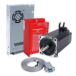 YS Series 1 Oś Closed Loop Silnika Krokowego CNC Kit V2.0 12,00Nm(1699,34oz.in) Silnik Nema 34 z Kablami 1,5m i Zasilacz