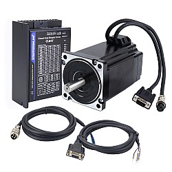 Seria TS 9Nm(1274,5oz.in) 1-osiowy zestaw krokowy CNC z zamkniętą pętlą Nema 34 Silnik i sterownik