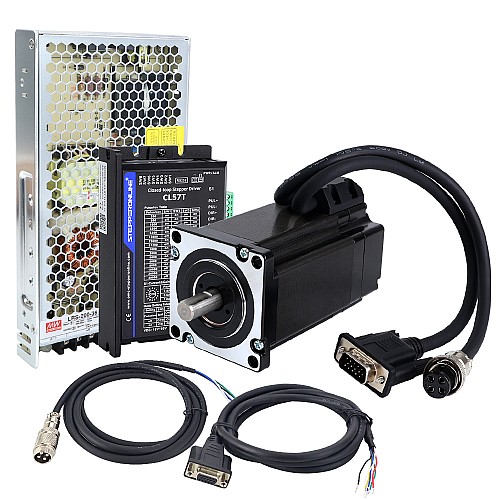 TS Series 1 Axis 3.0Nm(424.83oz.in) Zestaw krokowy Nema 24 w zamkniętej pętli z Zasilacz TS Series 1 Axis 3.0Nm(424.83oz.in) Zestaw krokowy Nema 24 w zamkniętej pętli z Zasilacz