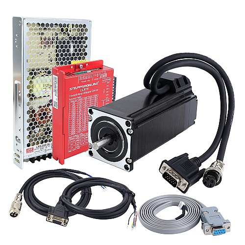 Zestaw Silnika Krokowego z Zamkniętą Pętlą YS Series 1 Oś V2.0 3,00Nm(424,83oz.in) Nema 23 z Zasilaczem - 1-CLYS30A-V20 | StepperOnline