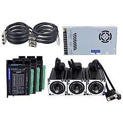 TS Series 3 Axis 3.0Nm(424.83oz.in) ZestawNema 24 z zamkniętą pętlą z zasilacz