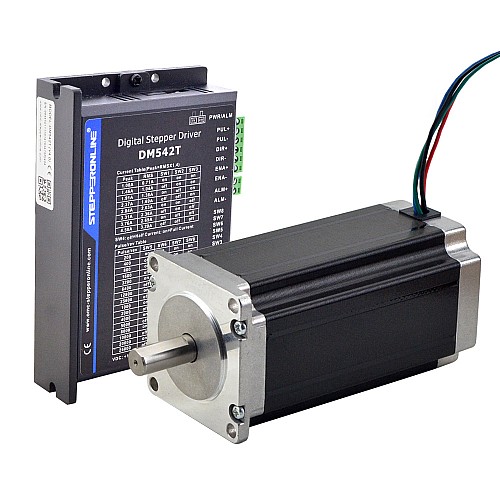 1-osiowy zestaw krokowy CNC 3,0Nm(425oz.in) Nema 23 Silnik krokowy i sterownik