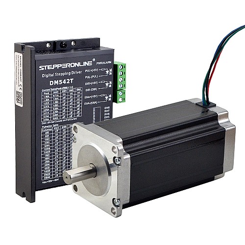 1-osiowy zestaw krokowy CNC 3,0Nm(425oz.in) Nema 23 Silnik krokowy i sterownik