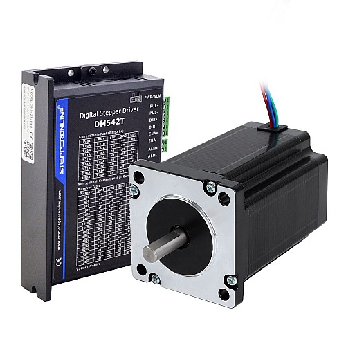 1-osiowy zestaw krokowy CNC 3,1Nm(439oz.in) Nema 24 Silnik krokowy i sterownik