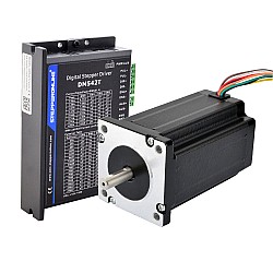 1-osiowy zestaw krokowy 4,0Nm(566oz.in) Nema 24 Silnik krokowy i sterownik