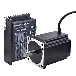 1-osiowy zestaw krokowy CNC 8,2Nm(1161,45oz.in) Nema 34 Silnik krokowy i sterownik