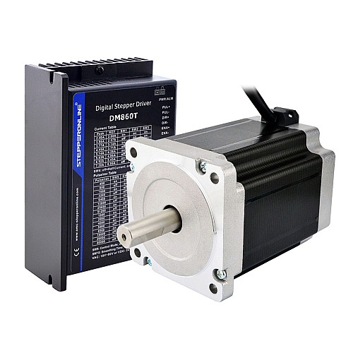 1-osiowy zestaw krokowy CNC 8,5 Nm (1204oz.in) Nema 34 Silnik krokowy i sterownik