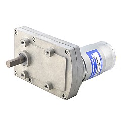 Szczotkowany silnik z przekładnią 12V DC 60Kg.cm/3.5RPM w/ 1166:1 Przekładnia prostokątna
