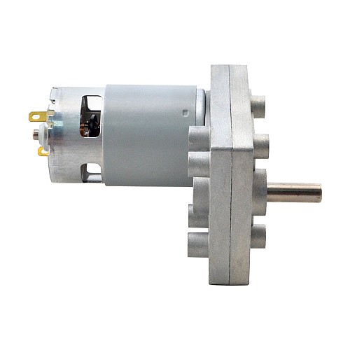 Szczotkowany silnik z przekładnią 24V DC100Kg.cm/32RPM w/ 149:1 Przekładnia prostokątna