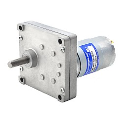 Szczotkowany silnik z przekładnią 12V DC 35Kg.cm/5.7RPM w/ 392:1 Przekładnia prostokątna