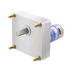 Szczotkowany silnik z przekładnią 12V DC 50Kg.cm/4.1RPM w/ 1105:1 Przekładnia prostokątna