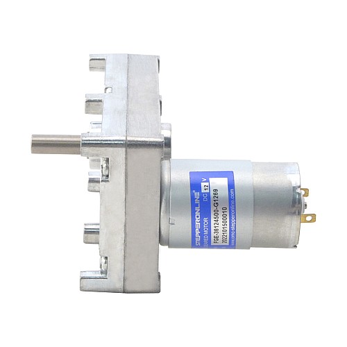 Szczotkowany silnik z przekładnią 12V DC100Kg.cm/3.3RPM w/ 1269:1 Przekładnia prostokątna