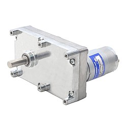 Szczotkowany silnik z przekładnią 12V DC 100Kg.cm/3.3RPM w/ 1269:1 Przekładnia prostokątna