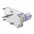 Szczotkowany silnik z przekładnią 12V DC 100Kg.cm/3.3RPM w/ 1269:1 Przekładnia prostokątna