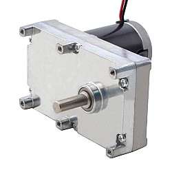 Szczotkowany silnik z przekładnią 12V DC 160Kg.cm/9RPM w/ 390:1 Przekładnia prostokątna