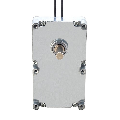 Szczotkowany silnik z przekładnią 110V AC100Kg.cm/5.5RPM w/ 590:1 Przekładnia prostokątna