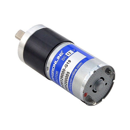 Szczotkowany silnik z przekładnią 12 V DC0.46Kg.cm/237RPM w/ 19:1 Przekładnia planetarna