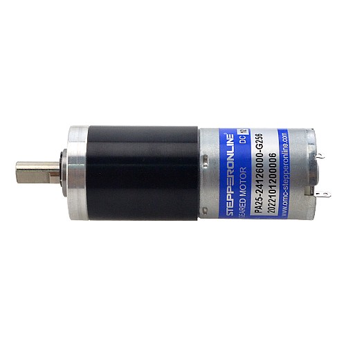 Szczotkowany silnik z przekładnią 12V DC4.6Kg.cm/17RPM w/ 256:1 Przekładnia planetarna Szczotkowany silnik z przekładnią 12V DC4.6Kg.cm/17RPM w/ 256:1 Przekładnia planetarna
