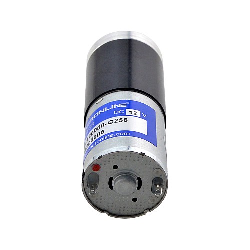 Szczotkowany silnik z przekładnią 12V DC4.6Kg.cm/17RPM w/ 256:1 Przekładnia planetarna Szczotkowany silnik z przekładnią 12V DC4.6Kg.cm/17RPM w/ 256:1 Przekładnia planetarna