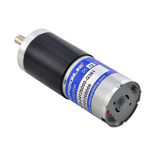 Szczotkowany silnik z przekładnią 12V DC6.5Kg.cm/12RPM w/ 361:1 Przekładnia planetarna
