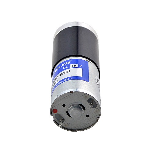 Szczotkowany silnik z przekładnią 12V DC6.5Kg.cm/12RPM w/ 361:1 Przekładnia planetarna