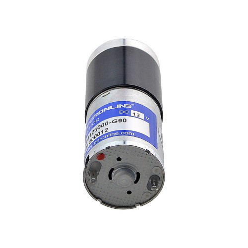 Szczotkowany silnik z przekładnią 12V DC1.9Kg.cm/50RPM w/ 90.25:1 Przekładnia planetarna